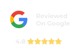 Reviewed On Google white bg