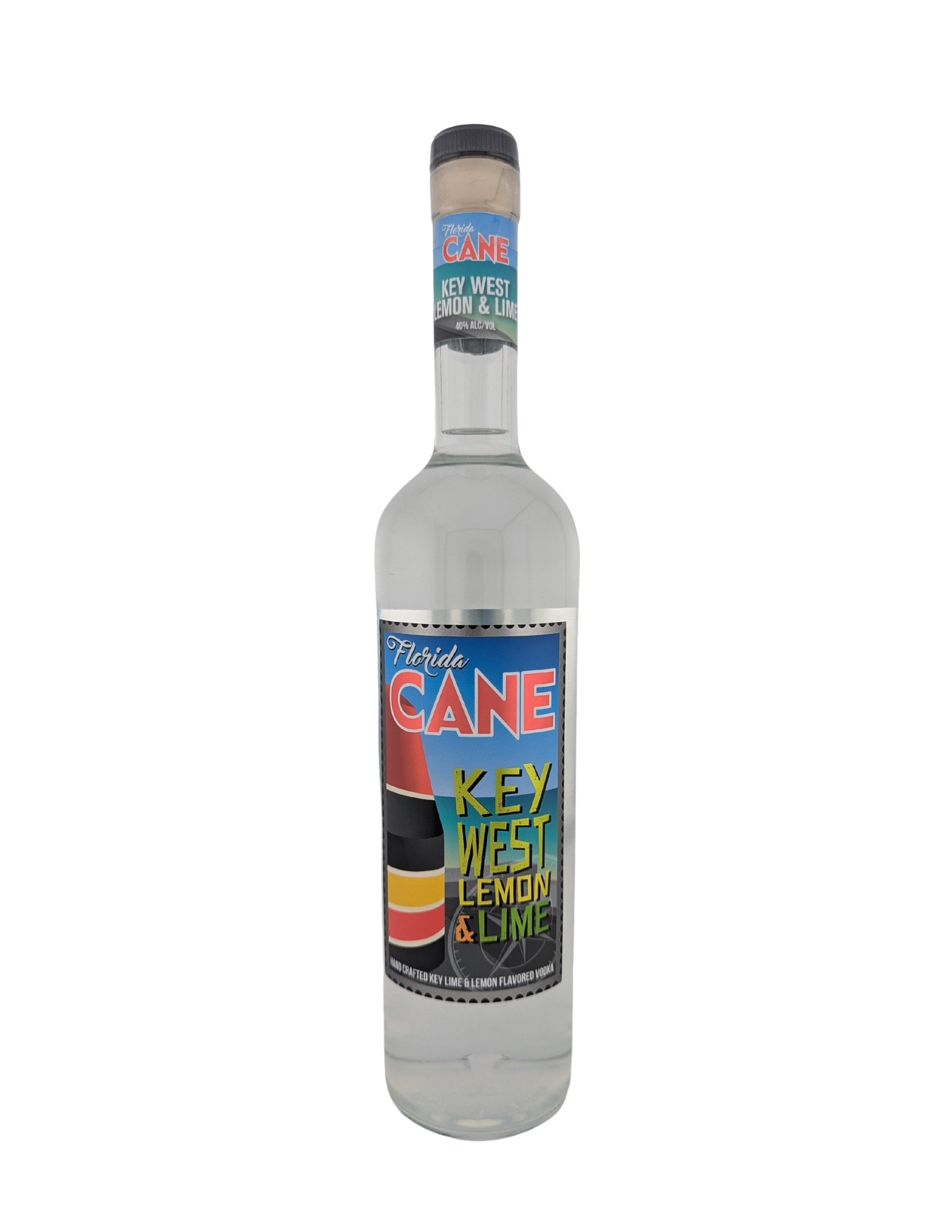 florida cane vodka, lemon and lime